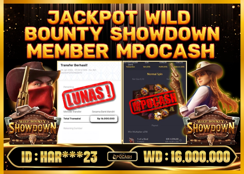 MPOCASH JACKPOT WILD BOUNTY SHOWDOWN